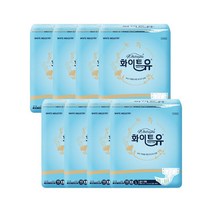 화이트유 골드, 10개입, 8팩, 대형