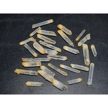콜롬비아 망고쿼츠 수정결정 (1.5~3.0cm) / Mango quartz 천연수정 광물표본 이색수집품