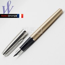 워터맨 엠블렘 디럭스 CT 만년필, F, 골드