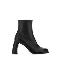 22FW ANN DEMEULEMEESTER 블랙 레더 LISA 앵클 부츠 2202WA14360099 099