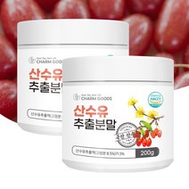 국산 산수유 추출 산수유추출액 분말 가루 200g x 2개 식약처 HACCP 인증
