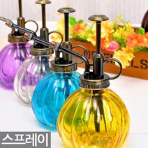 미니 분무기 스프레이 - 물조리개 식물 화분 선인장 다육 분재 난 원예 인테리어, Sein_Retro분무기(화이트)