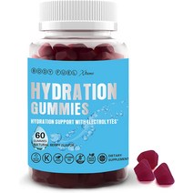 바디 연료 익스트림 전해질 수화 구미 짠 베리 천연 향료 재수 화 지원 나트륨 칼슘 염화칼륨 아연 비건 글루텐 프리 코셔 할랄 비 GMO 펙틴 츄 - (60 카운트), 기본