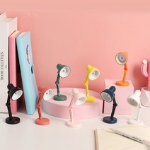 미니 LED램프 스탠드 감성조명 독서 캠핑 랜턴 집게 클립형 무드등 인테리어소품 꼬마전구, 로즈레드