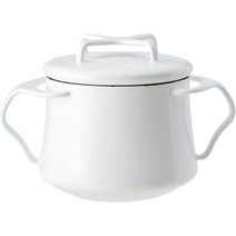 DANSK 단스크 코벤스타일 미니 법랑냄비 550ml 화이트