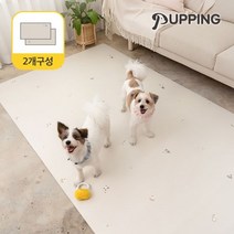 퍼핑 펫매트 러그타입 견종디자인 L 240X140X0.6cm 7종택1