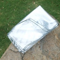 투명비닐천막 방풍비닐 방수천 pvc 커튼 바람막이 대형천막, 0.3mm 투명 2 x 3m