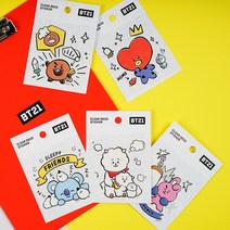 BT21 클리어데코스티커3탄 방탄굿즈, 치미_215446