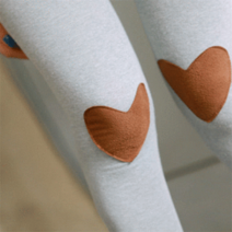 무릎하트레깅스