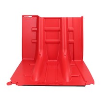 차수판 차수막 홍수 방지 이동식 펜스 휀스 가림막, 50cm 높이의 외부 곡판
