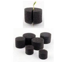 수경재배스펀지 원형 블랙 10pcs, 50호(10개), 10개