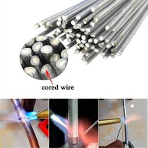 5-10pcs 저온 용융 알루미늄 용접봉 막대 납땜 알루미늄을위한 Cored Wire1.6mm/2.0mm 필요 없음 분말, 01 1.6mm-5Pcs