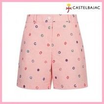 까스텔바작 NC11 여성 골프 여름 반바지 시어써커 4부 BGAMPS705_PI