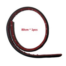 자동차 도어 고무 씰 스트립 필러 웨더스트립 엣지 씰링 B 보호 전면 실란트 2 개, 80cm X 1pcs