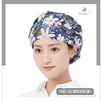 DeLINE 클린캡 캐릭터 주방위생모자, 6개, 15 페르시아 꽃