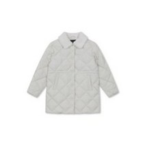 폴햄키즈 [고잔점] 겨울 멋스럽고 세련된 디자인!! 허리라인이 포인트!! 캐주얼룩에도 활용하기 좋은 공용 퍼 퀼팅 롱 패딩점퍼