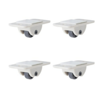 구디푸디 수납함 정리함 리빙박스 접착식 이동바퀴, 20개