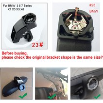 차량용모니터 모니터 비디오 헤드레스트 스크린 GreenYi-4.3 인치 TFT LCD 자동차 특수 브래킷 백미러 모니, 11 bracket 23-