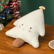크리스마스장식인형 홈파티 애착인형 봉제인형 쿠션 베개, 45cm 나무