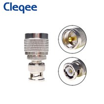 알루미늄 프로파일 Cleqee BNC 남성 여성UHF PL259 여성 SO239 RF 동축 어댑터 구리 커넥터 1 개, C20065-1PC