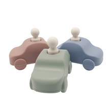 까사드로잉 실리콘 컨버터블 카 블록 - 소프트 소근육 발달 아기 자동차 블럭 놀이 장난감, 그린(C-2)