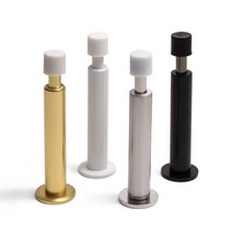 도경 스프링 일자 도어보호대 무타공 접착식, B. 접착판+[골드 색상]