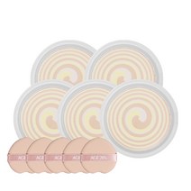 AGE20S 비타 브라이트닝 엔젤링 톤업 팩트 12.5g (SPF50+) 리필 5개