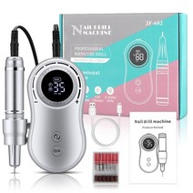 듀얼 파워 자동차 무선광택기 전기 매니큐어 드릴 젤 펜 살롱 도구, jf603 실버