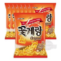 크라운 꽃게랑70g 8입 인기과자 스낵 간식 추억의과자, 단품