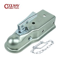 견인 볼 인치 트레일러 커플러 히치 커플 링 스트레이트 텅 부품 캠핑카 캐러밴, 없음