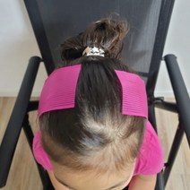 어린이 잔머리 고정핀 초간단 옆머리 유아 헤어시트 2P, 2개