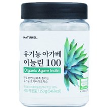 나뚜렐 유기농 아가베 이눌린 100 프리바이오틱스, 150g, 9개