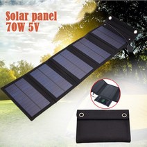 태양광패널 70w 접이식 usb 전지 패널 전지 휴대용 접이식 방수 전지 패널 충전기, 협력사, 1개