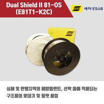 [세아에삽] DS II 81-OS (E81T1-K2C) 플럭스코어드아크 용접봉 1.2 1.4mm (12.5kg), 1.2mm