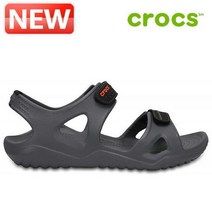 크록스 샌달 44- 203965-082 Mens Swift water River Sandals