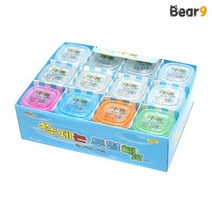 기타 바보사랑[베어나인]500 수제는 투명해 슬라임 BOX(24개입), 상세 설명 참조