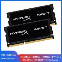 Memoria Ram DDR3L DDR3 4GB 8GB 16GB 1600 1333 1866MHz Sodimm 메모리 PC3-12800 14900 10600 노트북 1.35V 1.5, 11 1x8GB 1600MHz 1.5V