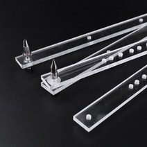 50cm 스케일 폴딩 눈금자 팬터그래프 복사 Rluer Drawing Enlarger Reducer Tool 964E, 한개옵션0