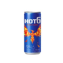 칠성 아미노산 졸음방지 핫식스 캔 에너지드링크 기능성음료 피로회복제 250ML 30개, 24세트