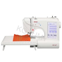 스마트 자동 자수 놓는 재봉틀 기계 LCD 이미지 터치 스크린, 기본