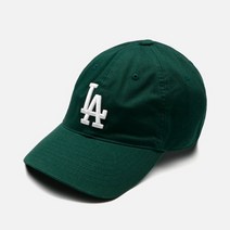 MLB N-COVER LA 볼캡 모자 3ACP6601N-07GNS, 다크그린:FREE