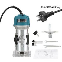 EU 영국 미국 플러그 목공 전기 트리머 800W 나무 밀링 조각 Slotting 트리밍 기계 라우터, 04 AU Plug 220V