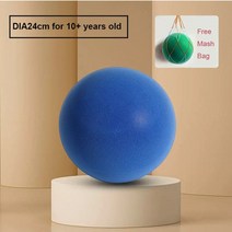 농구골대 농구대 골대 사일런트 농구 실내 음소거 팻 볼 성인용 소프트 폼 24cm, 33.24cm blue 1