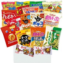 일본 과자 간식 가루비 히가시하토 등 스낵 모둠 60봉지 세트 막과자 갓파에비센 감자칩 삿포로 감자 해피턴 캐러멜콘