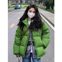 반패딩 여자 경량 초겨울 학생 숏패딩 점퍼