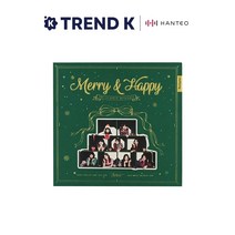 트와이스 TWICE MERRY&HAPPY 정규1집 리패키지 HEART SHAKER 미개봉 [버전선택], MERRY VER(그린)