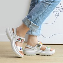 여자 폭신한 통굽 쿠션 샌들 비오는날 물놀이 비올때 비치 아쿠아 여름 샌달 발편한 바닷가 여름신발