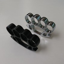 호신 용품 자기 방어 버클 너클 용품 장비, 실버