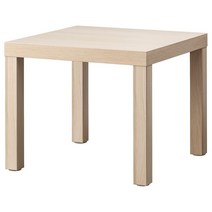 LACK 라크 보조테이블 55x55 cm 사이드테이블, 참나무무늬 704.315.34