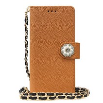 카투소 국내생산 소가죽 어깨끈스트랩제공 지폐 카드수납 및 카드분실방지 가드 지갑형 다이어리 핸드폰케이스 휴대폰케이스